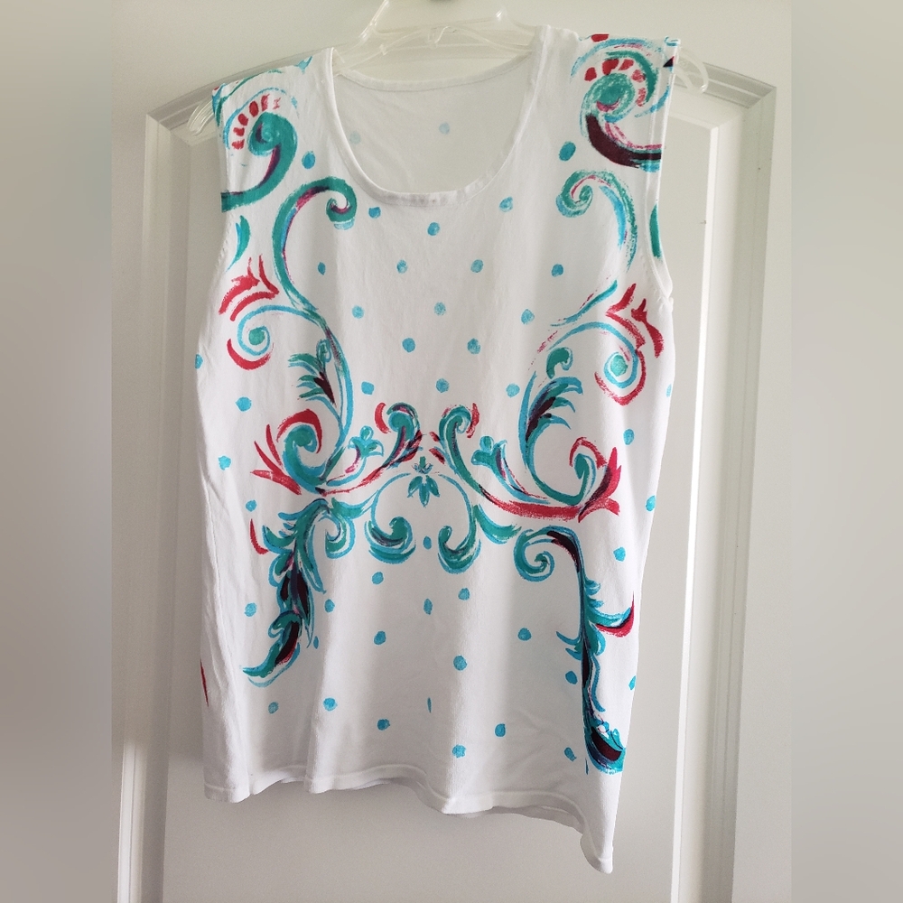 Vintage sleeveless top